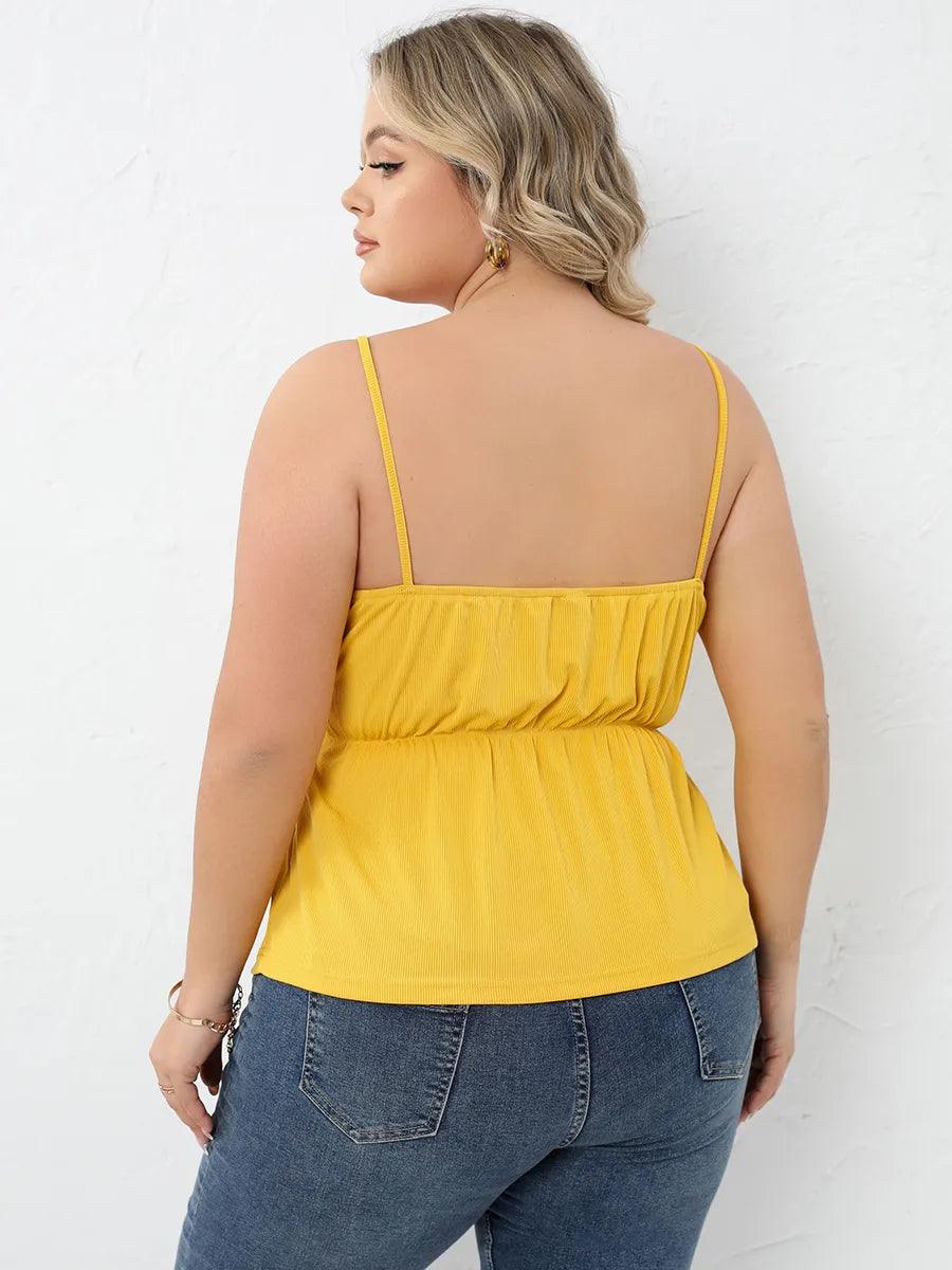 Plus Size Cami Vest Top - Modiva Modiva Plus Size Cami Vest Top