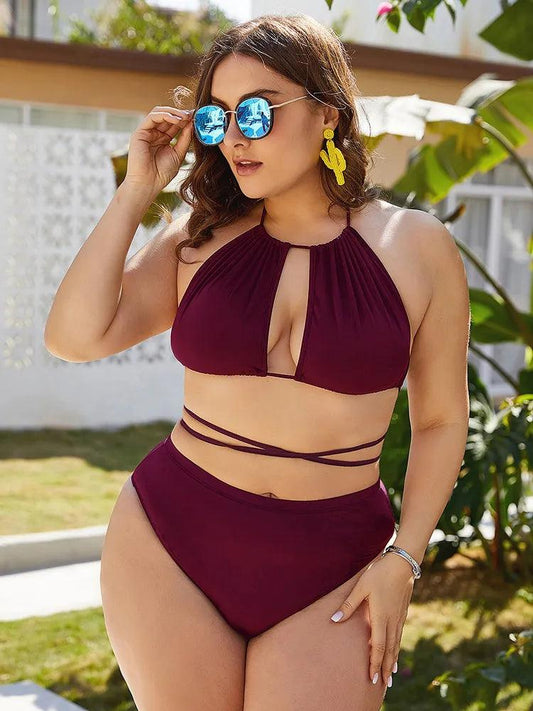 Plus Size 2-Piece Bikini - Modiva Modiva Plus Size 2-Piece Bikini