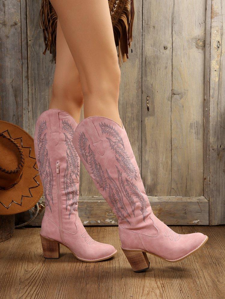 New Autumn Cowgirl Boots - Modiva Modiva New Autumn Cowgirl Boots