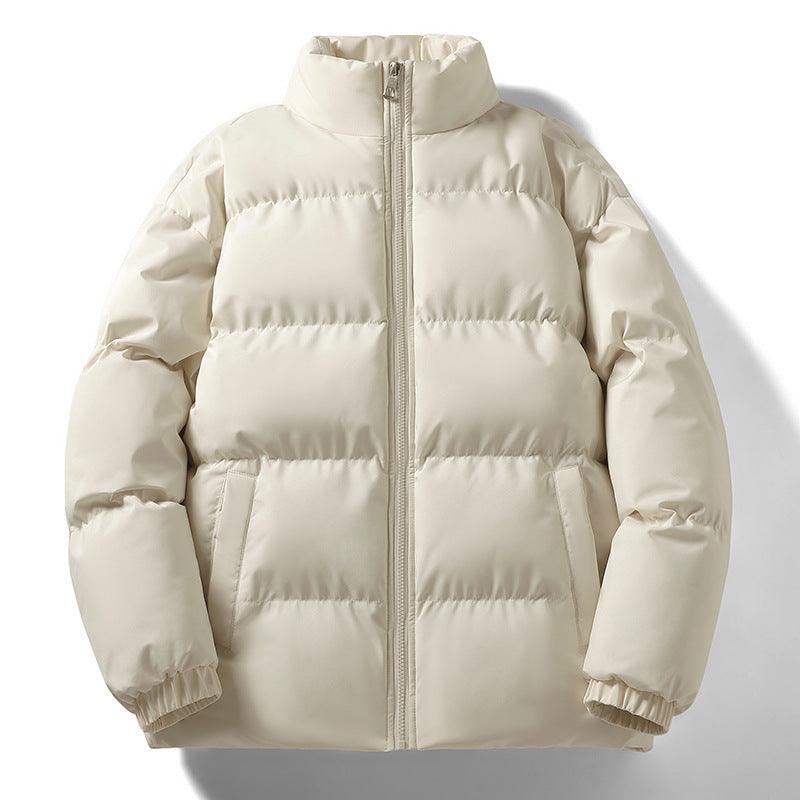 Turtle Neck Puffer Jacket - Modiva S / White Modiva Turtle Neck Puffer Jacket