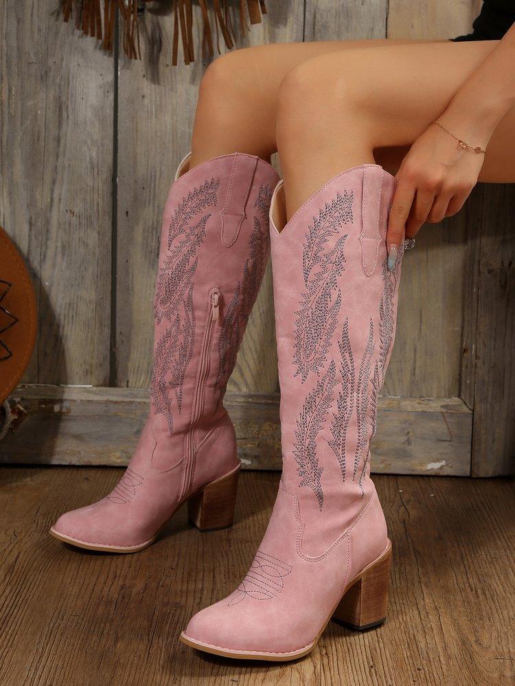 New Autumn Cowgirl Boots - Modiva Modiva New Autumn Cowgirl Boots