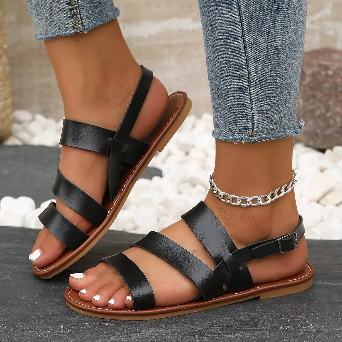 Buckle Strap Sandals