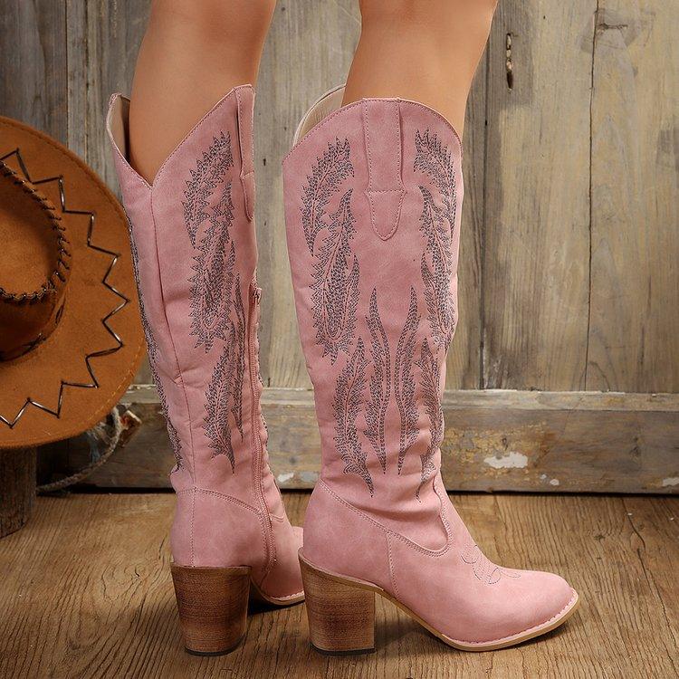 New Autumn Cowgirl Boots - Modiva Modiva New Autumn Cowgirl Boots