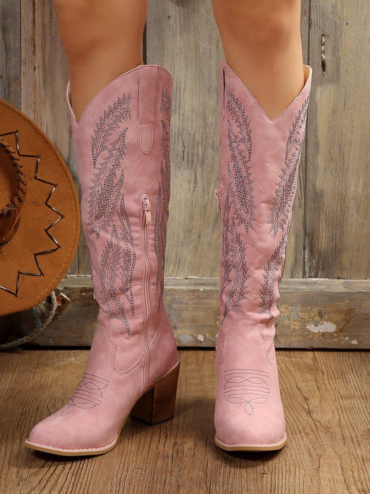 New Autumn Cowgirl Boots - Modiva Modiva New Autumn Cowgirl Boots