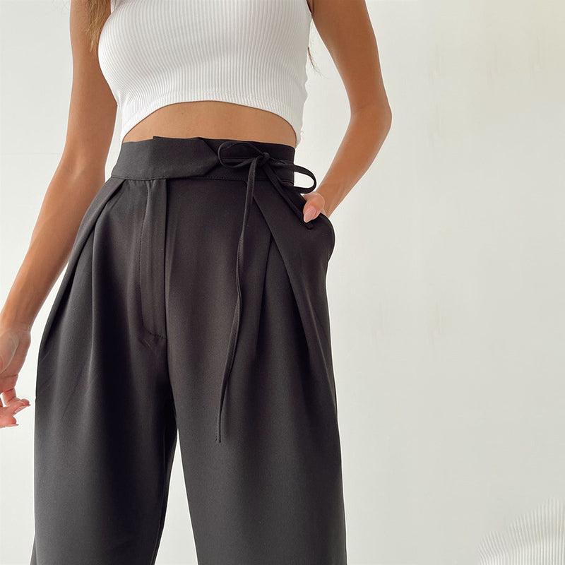 Smart Casual Wide Leg Trousers - Modiva Modiva Smart Casual Wide Leg Trousers