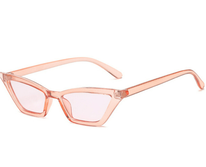 Vintage Cat Eye Sunglasses - Modiva Clear Pink Modiva Vintage Cat Eye Sunglasses