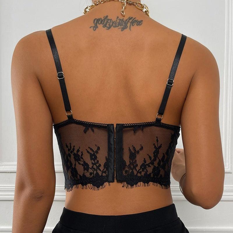 Lace Bralette Corset Top - Modiva Modiva Lace Bralette Corset Top